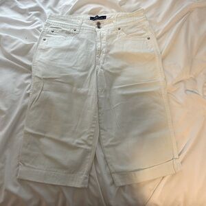 White Capri Pants